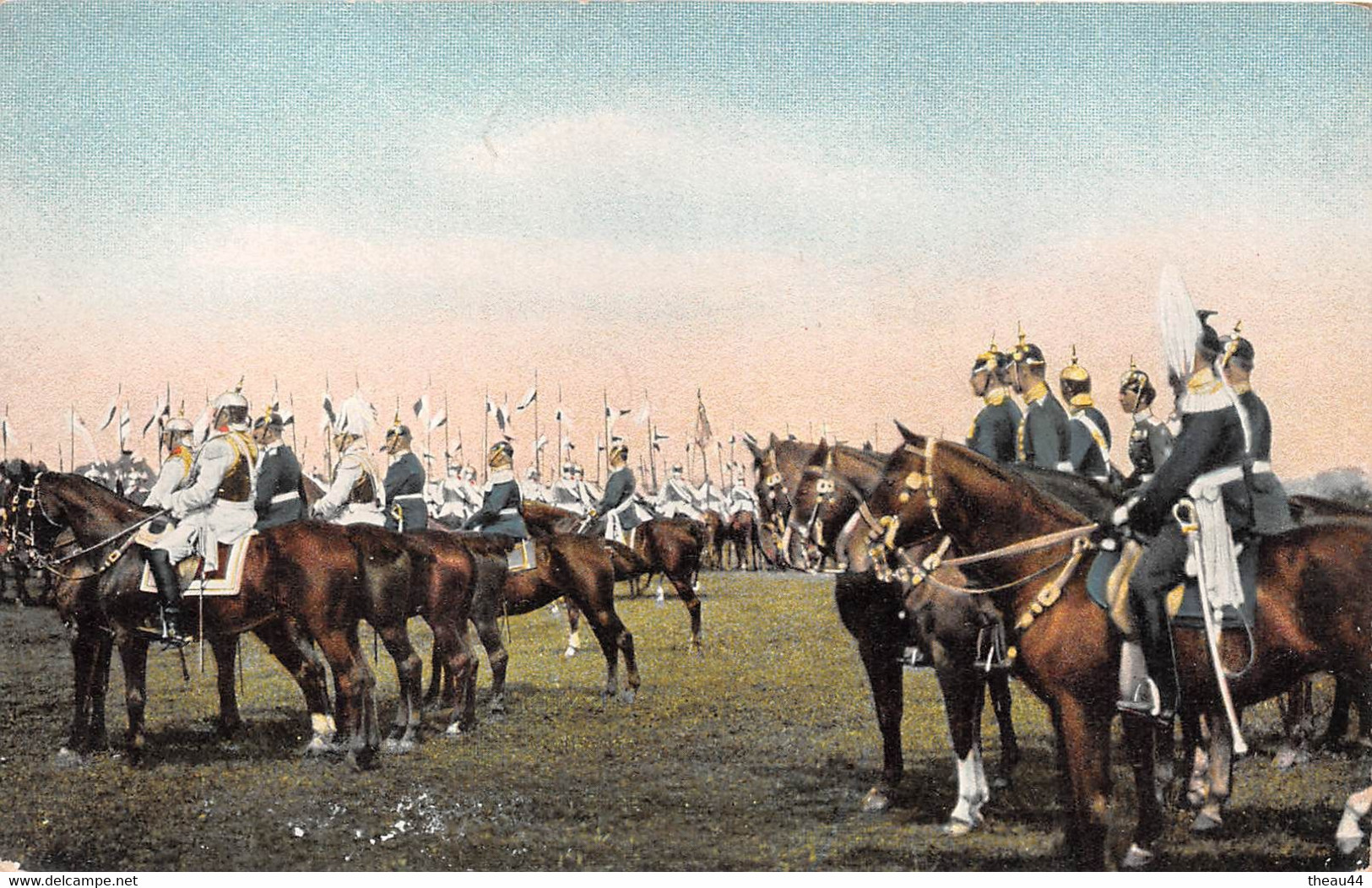 Carte Allemande  -  Manoeuvres Militaire En Allemagne  -  Cavalerie - Manoeuvres