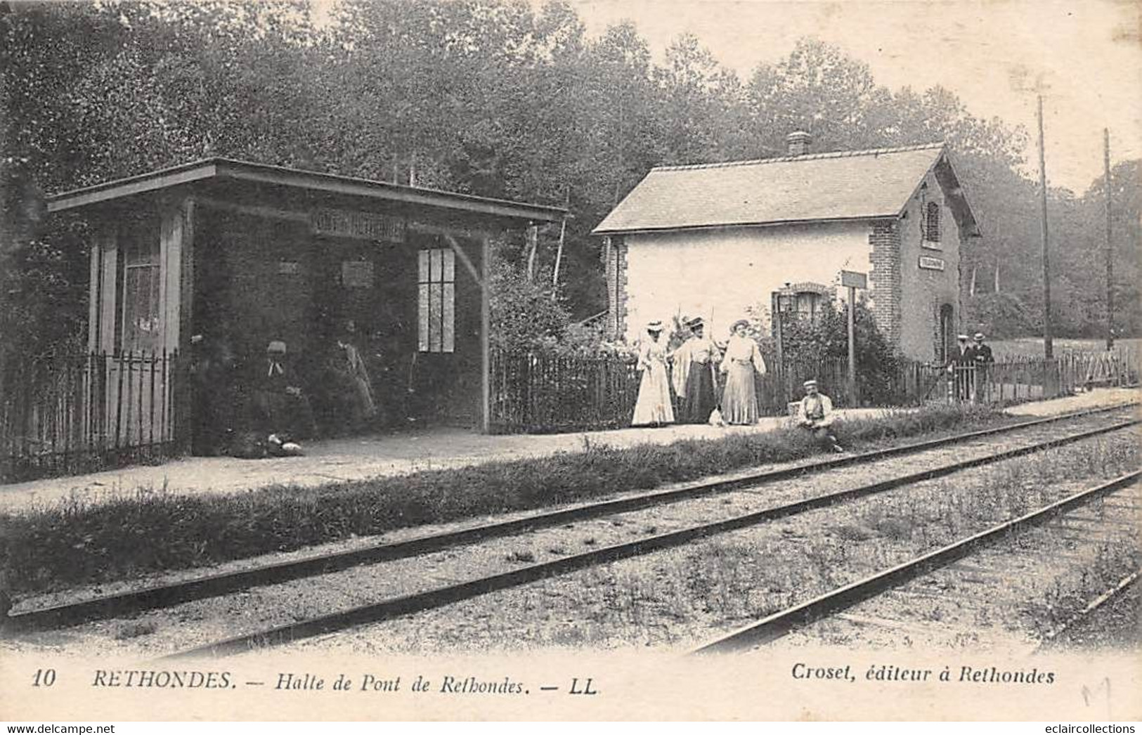 Rethondes          60        Halte De La Gare Du Pont De Rethondes     (voir Scan) - Rethondes