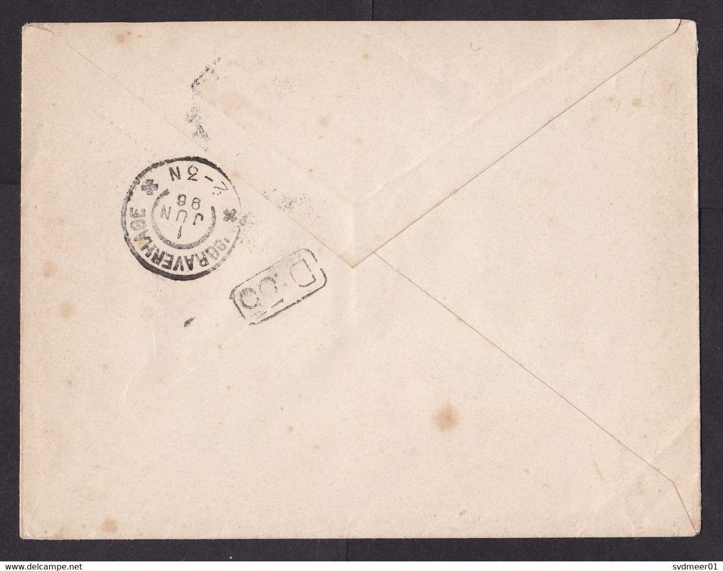 Netherlands: Stationery Cover, 1896, Rare Cancel Grootebroek (minor Discolouring, See Scan) - Cartas & Documentos