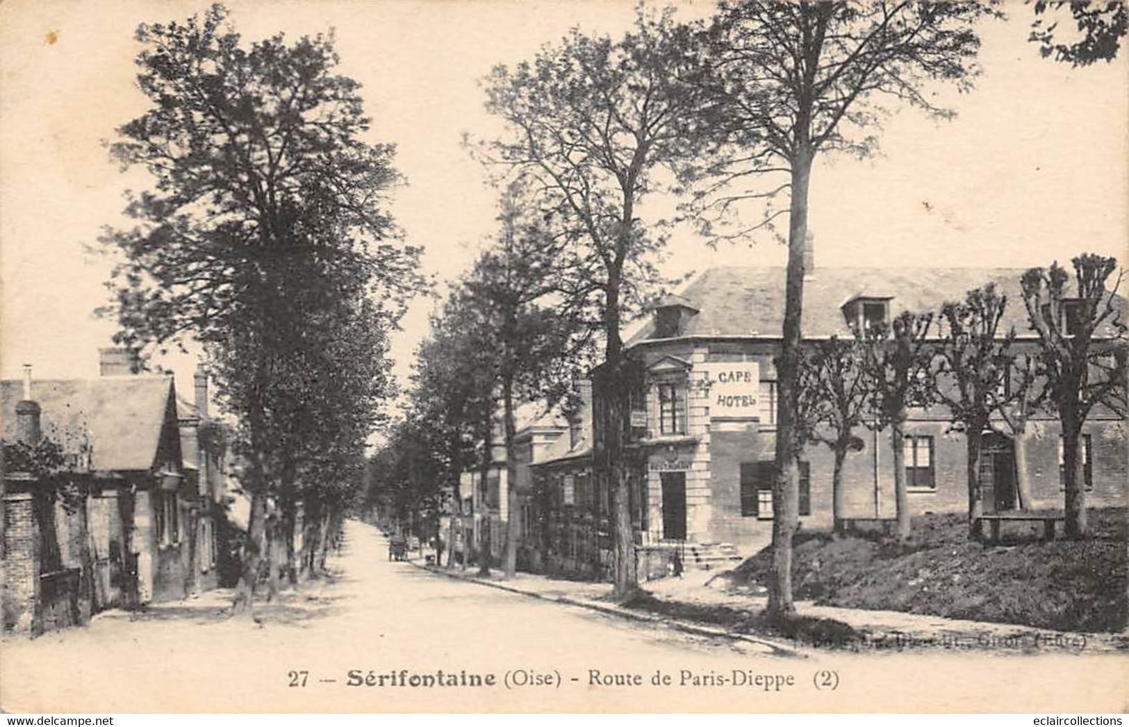 Sérifontaine           60          Route De Paris-Dieppe  . Hôtel       (voir Scan) - Autres & Non Classés