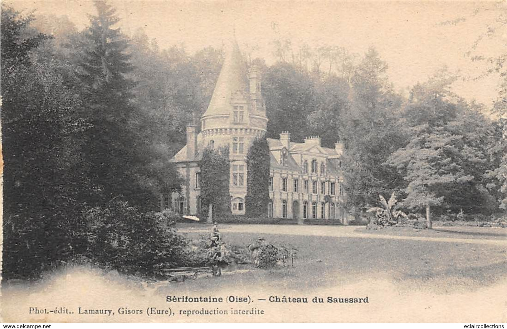 Sérifontaine           60          Château Du Saussard     (voir Scan) - Andere & Zonder Classificatie