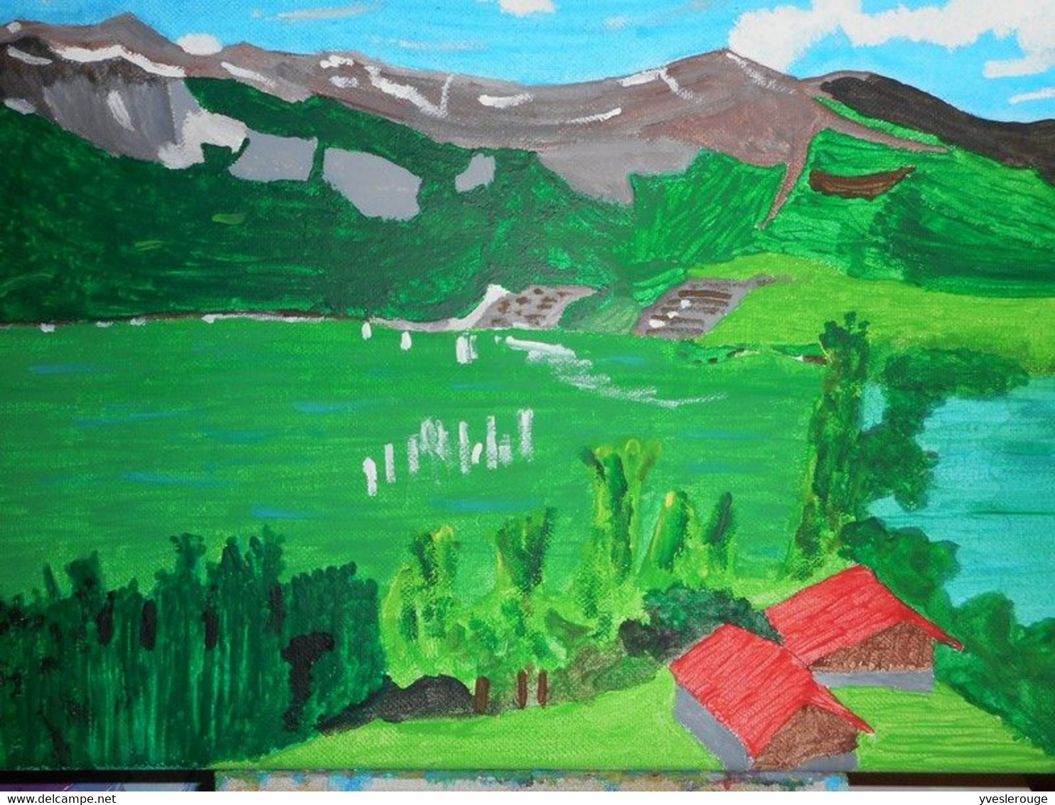 TABLEAU LE LAC DE BRIENZ - Radierungen