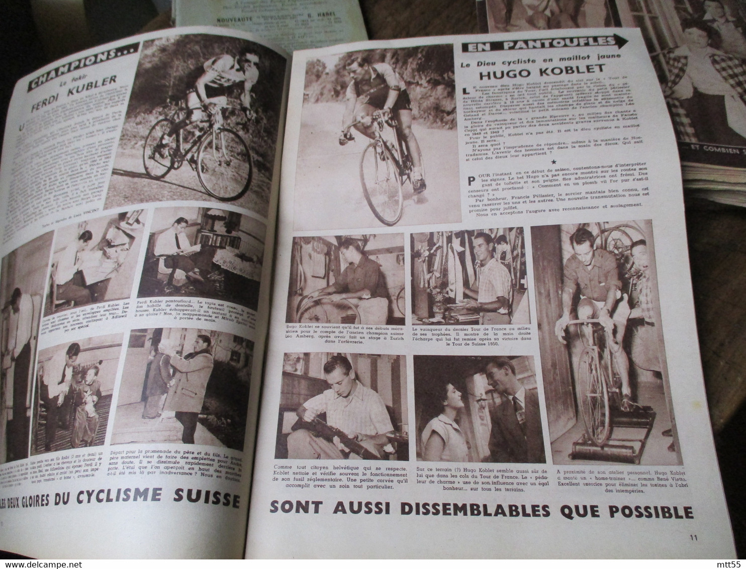 Cyclisme 52  52 Revue Miroir Sprint Numaro Special 32 Pages Bobet Kubler Dessin Pellos - Sport