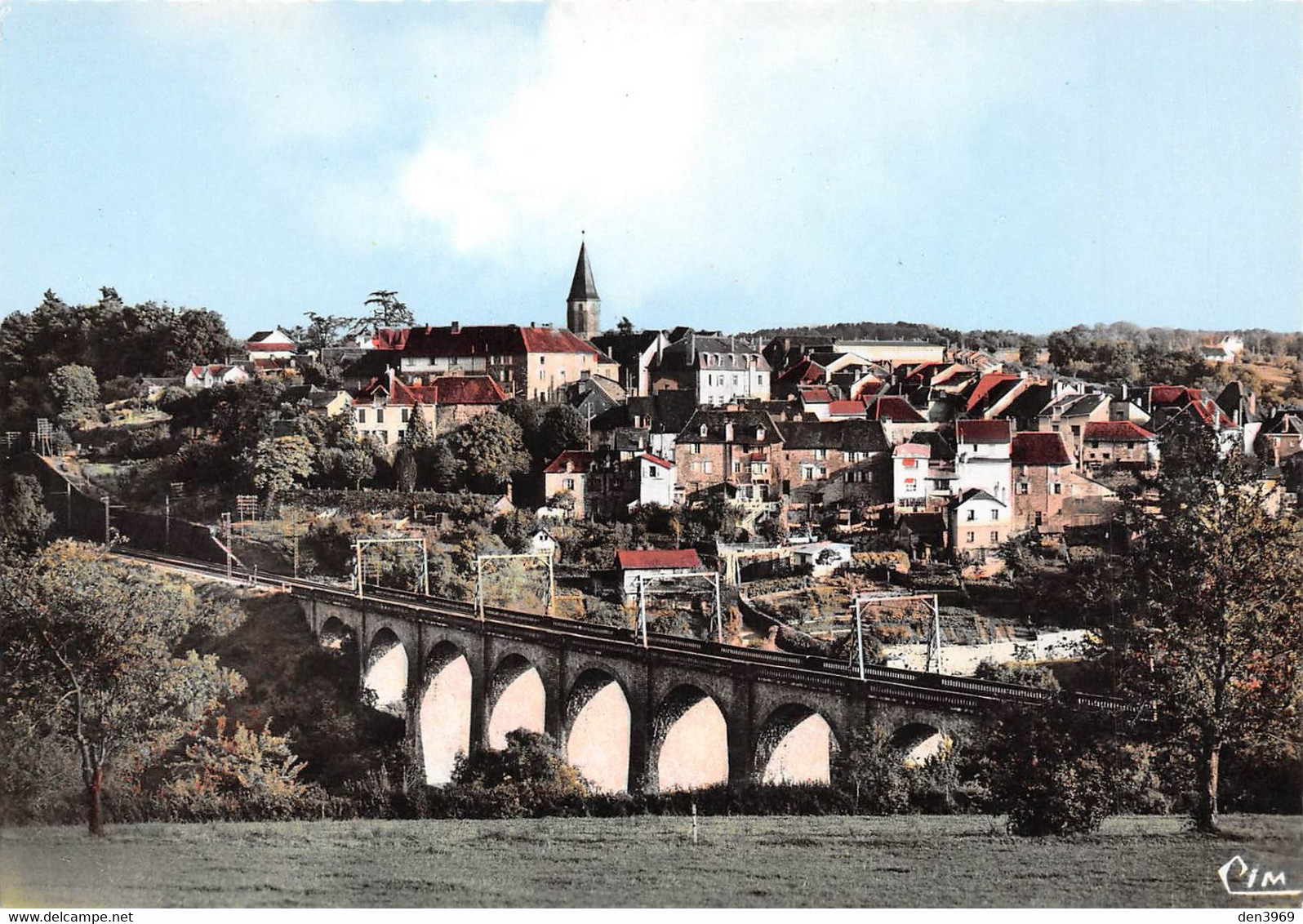 PIERRE-BUFFIERE - Vue Du Domaine Les Vignes - Viaduc - Voie Ferrée - Pierre Buffiere