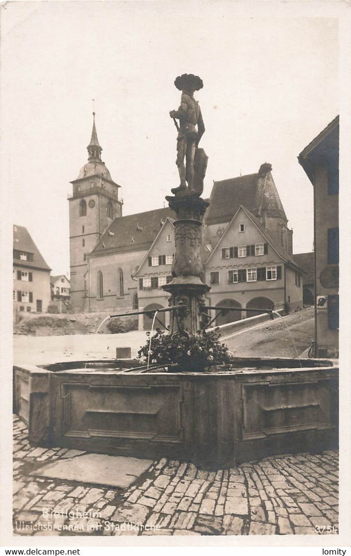 Allemagne Bietigheim Ulrichsbrunnen Mit Stadtkirche - Bietigheim-Bissingen