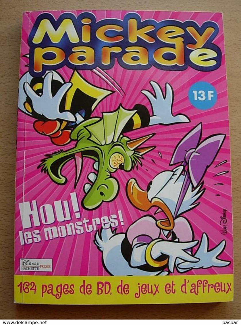 Mickey Parade N° 262 - Octobre 2001 - Hou !  Les Monstres ! - Mickey Parade