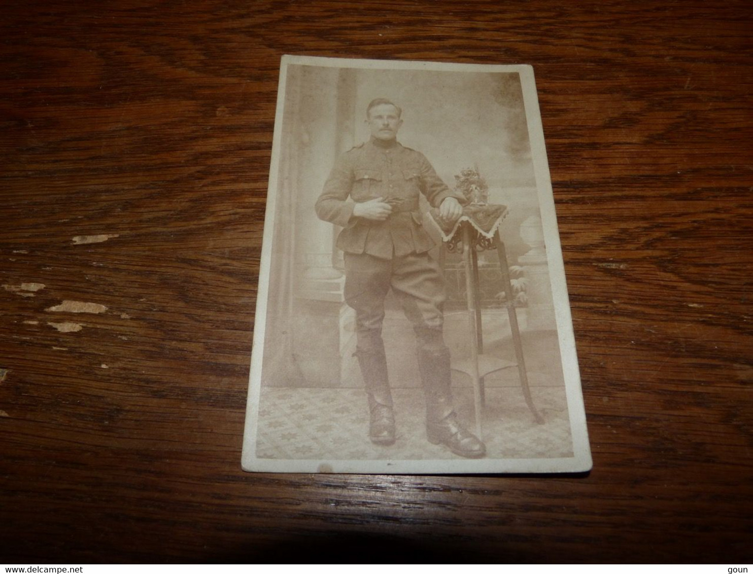 Carte Photo Militaria Militaire A Lamblot Froidchapelle - Froidchapelle