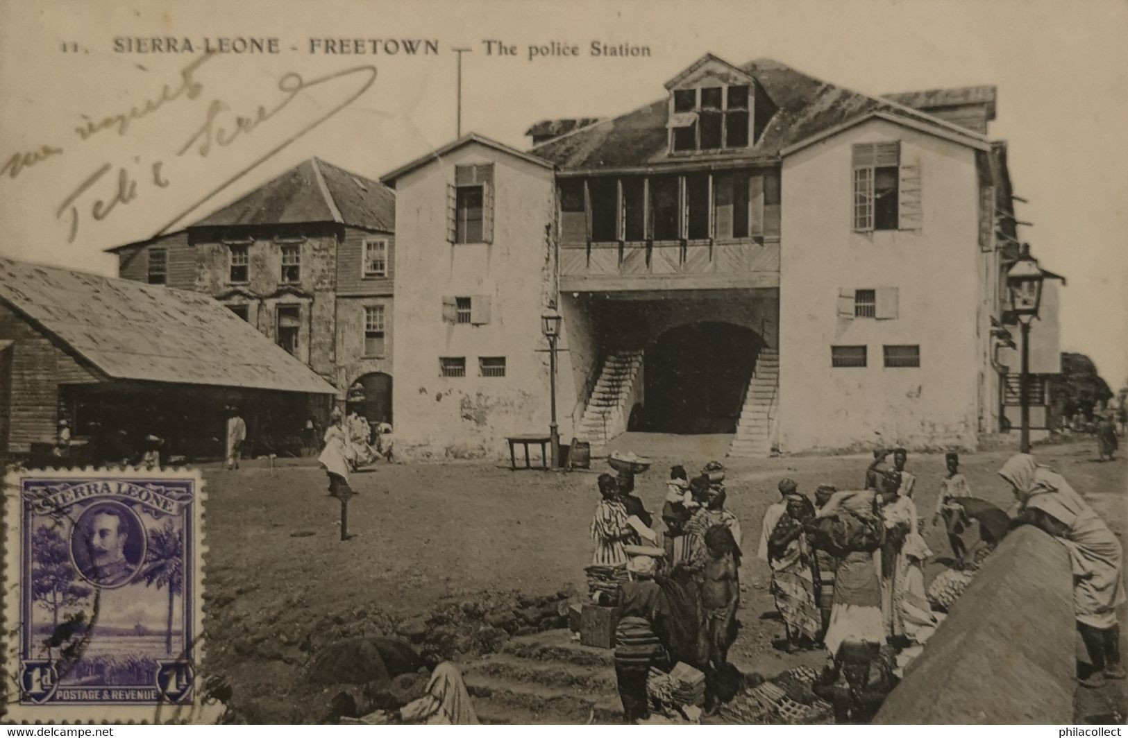 Sierra Leone // Freetown // The Police Station 1909 - Sierra Leona