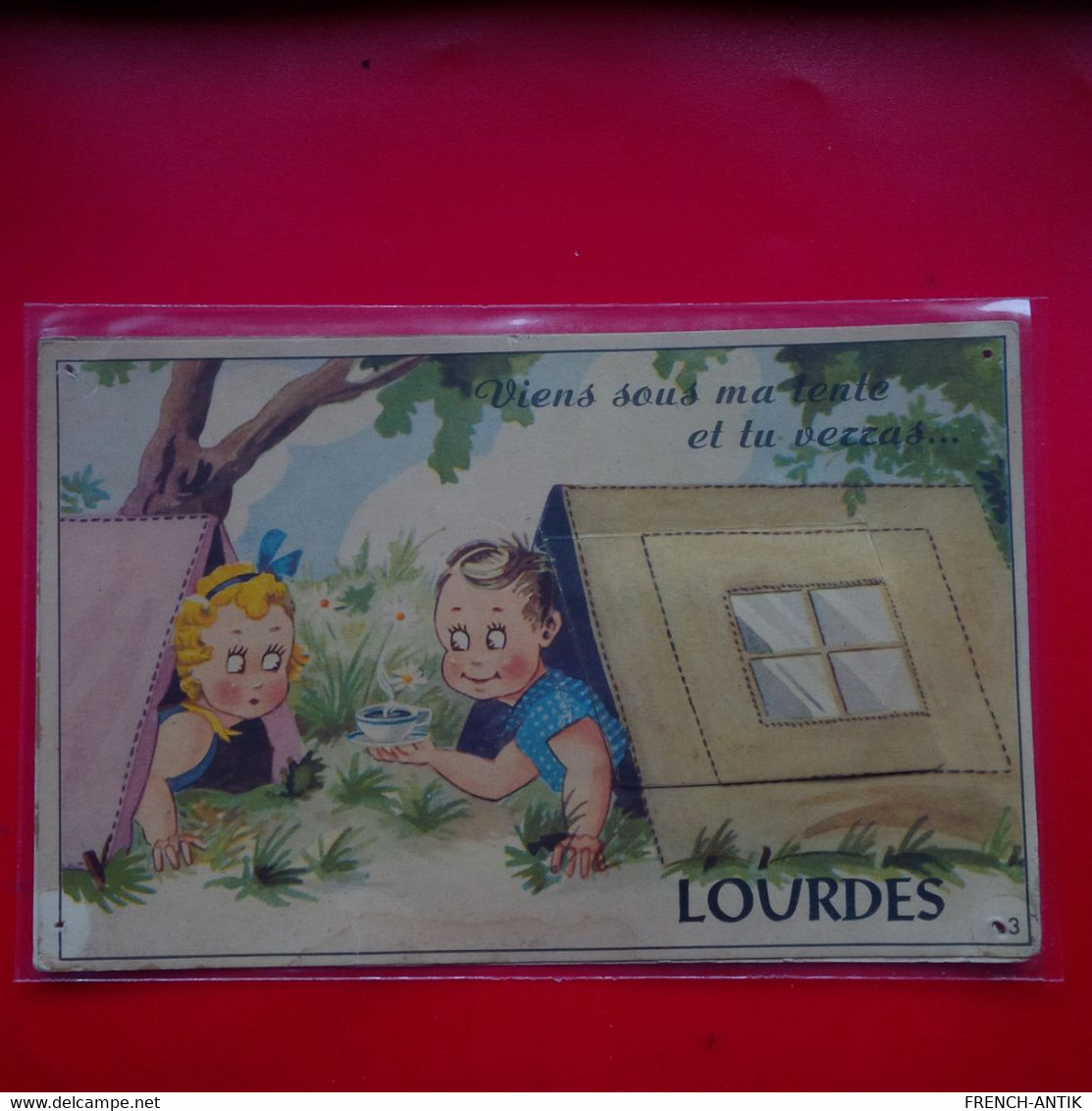 CARTE A SYSTEME LOURDES - Lourdes