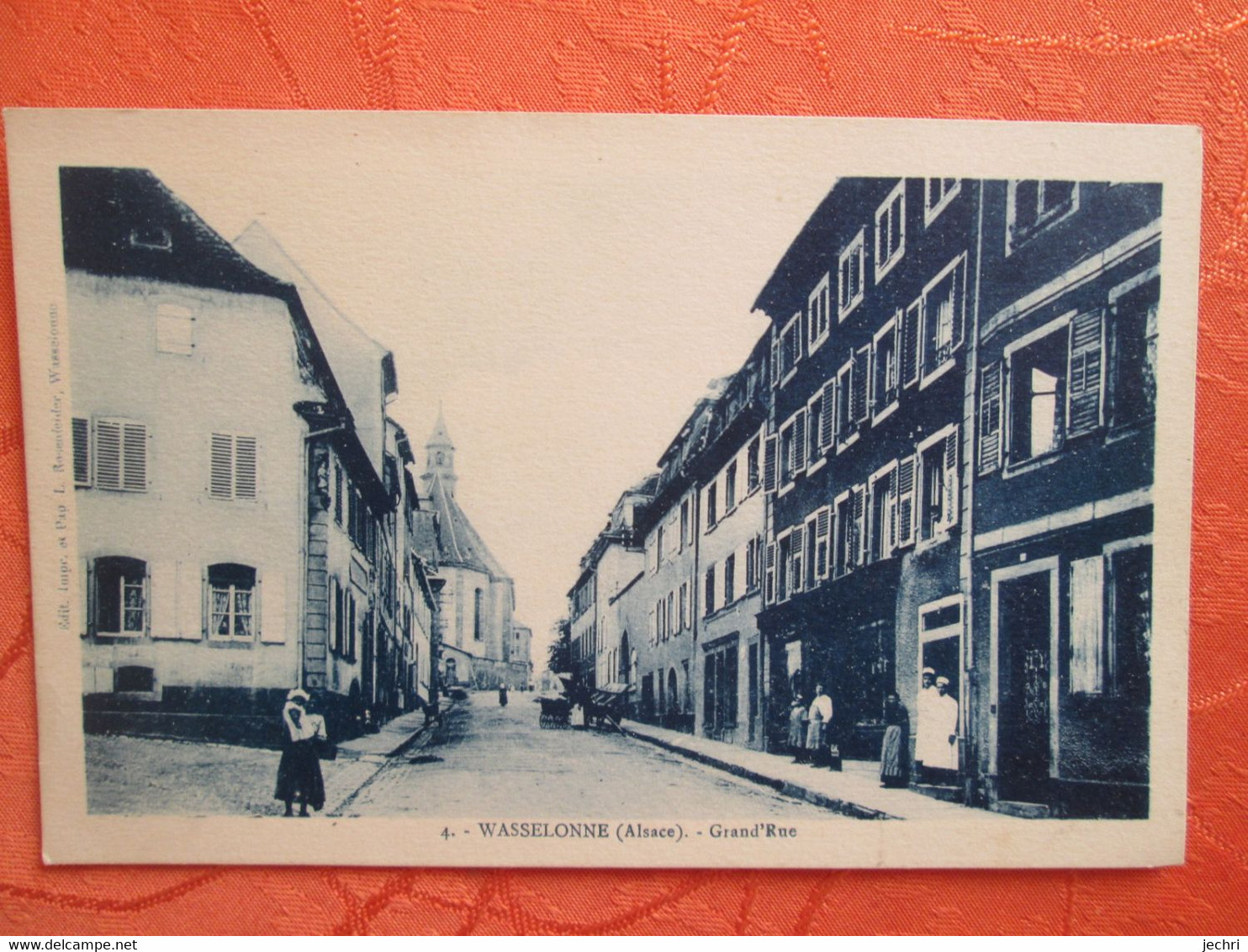 Wasselonne Grande Rue 2 Cartes - Wasselonne