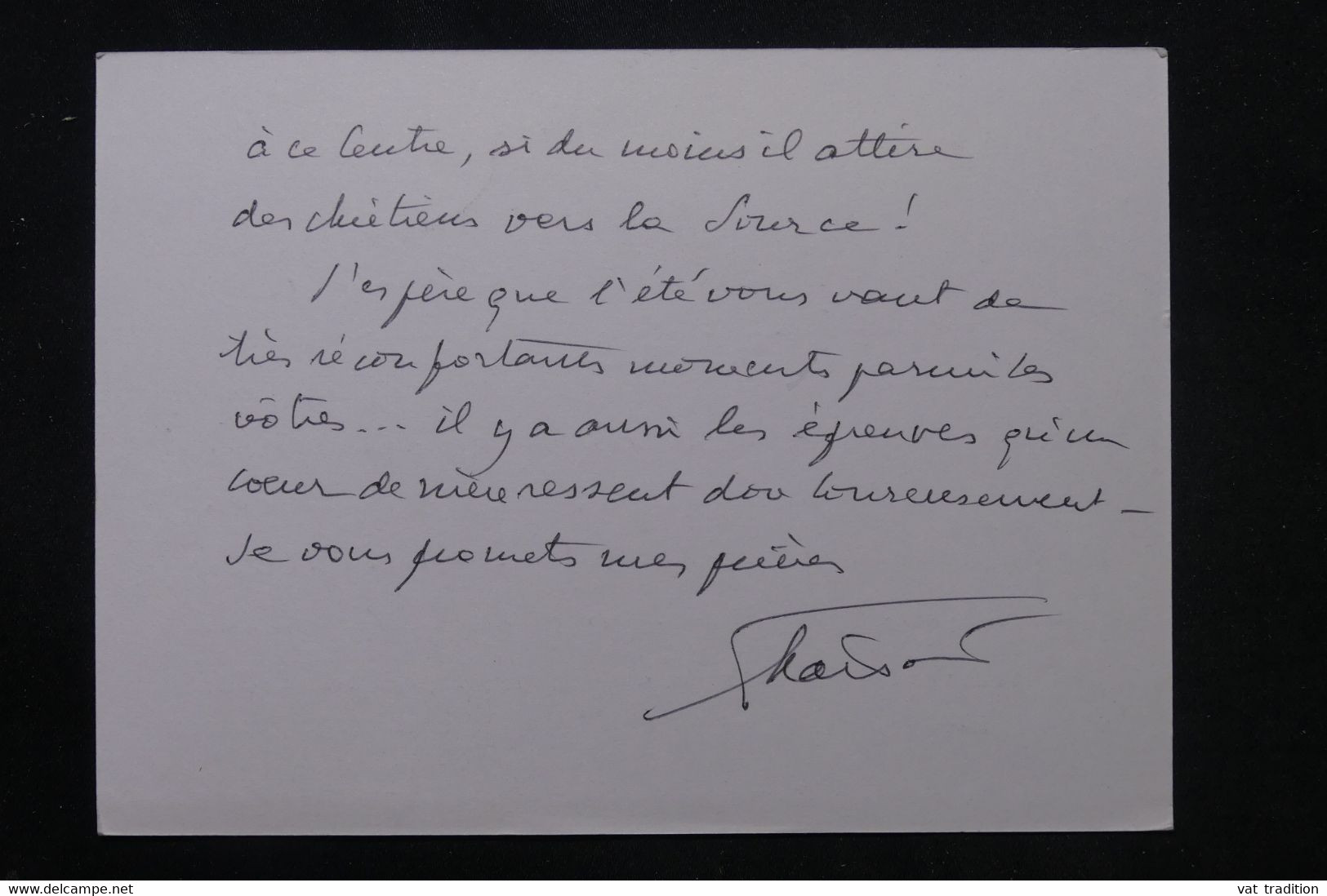 VIEUX PAPIERS - Carte De Visite Du Père Francis Maisonnier - Prélat De Sa Sainteté En 1991 - L 75948 - Visitekaartjes