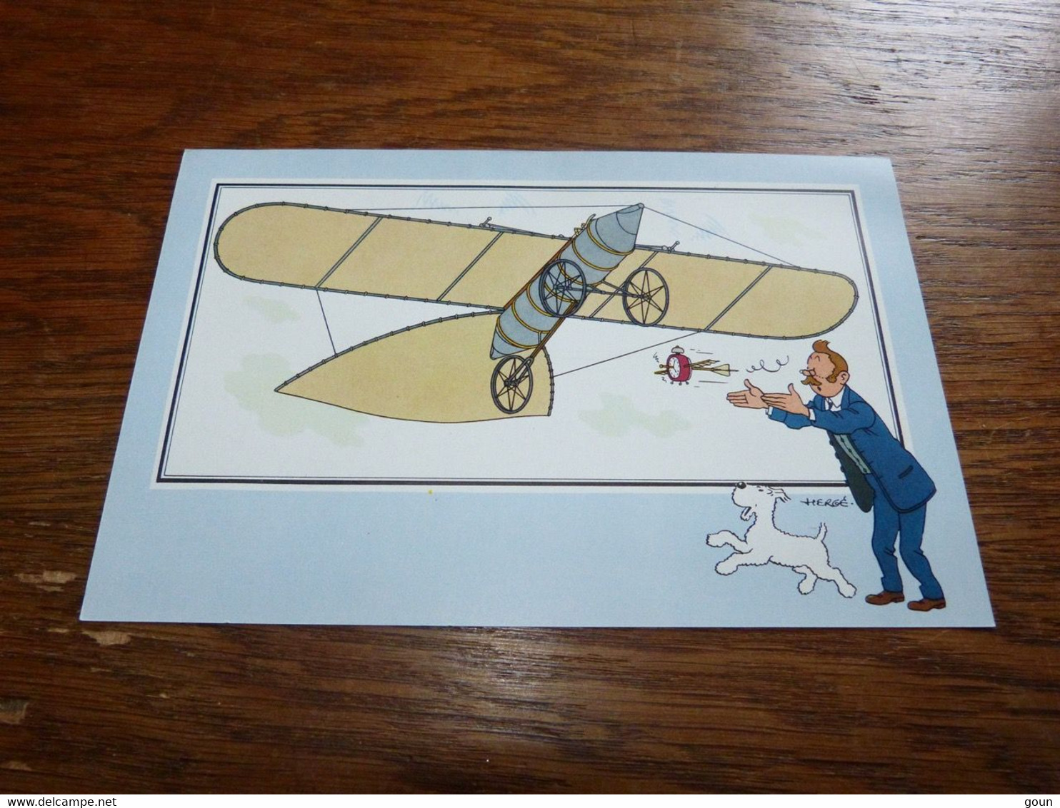 TINTIN CHROMO Brillant VOIR ET SAVOIR Hergé Thème Avion Série 9 N°5 - Albums & Catalogues