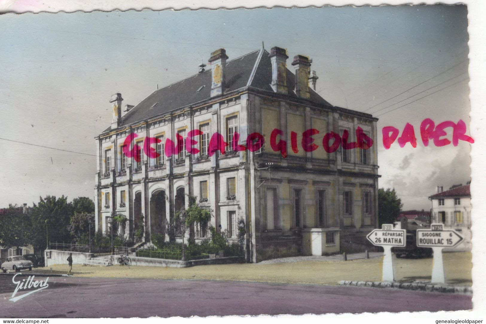 16- JARNAC - HOTEL DE VILLE  - CHARENTE - Jarnac