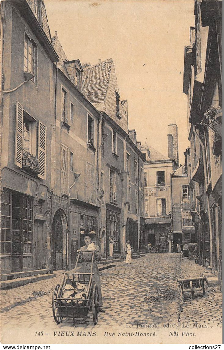 72-LE-MANS- VIEUX MANS- RUE SAINT-HONORE - Le Mans