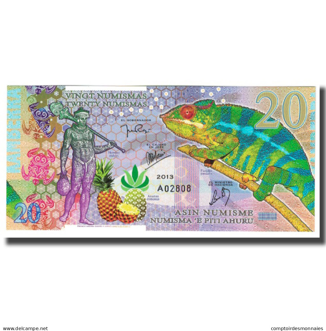 Billet, Australie, Billet Touristique, 2013, 20 NUMISMAS, NEUF - Ficticios & Especimenes