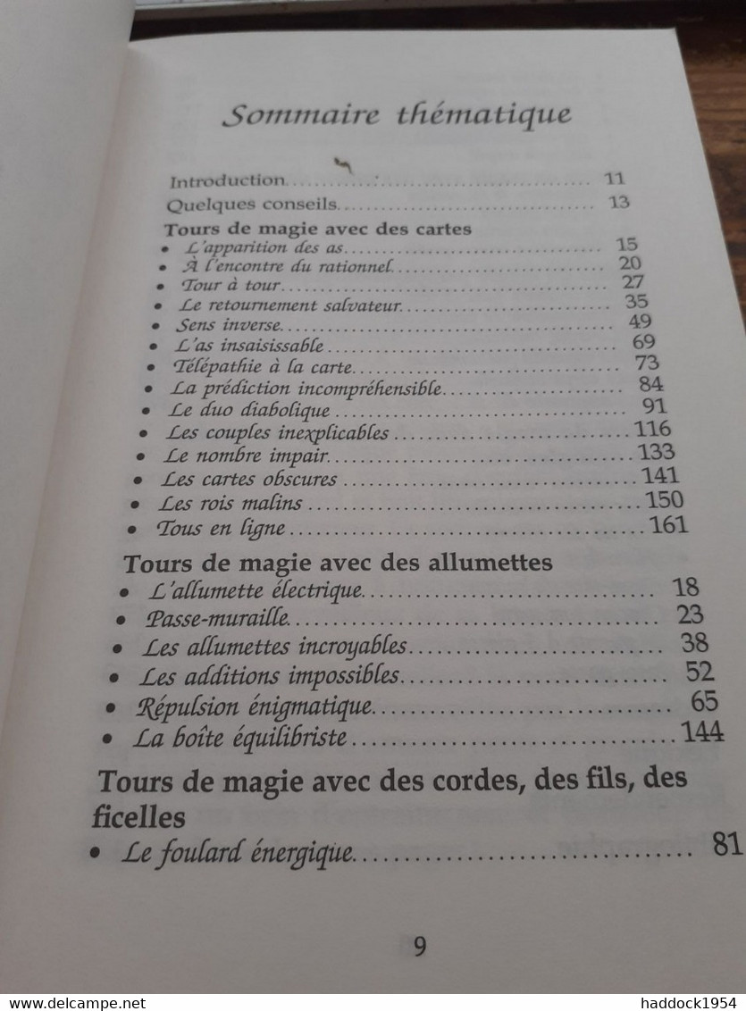 45 Tours De Magie PASCAL LE GUERN Grancher 2000 - Jeux De Société