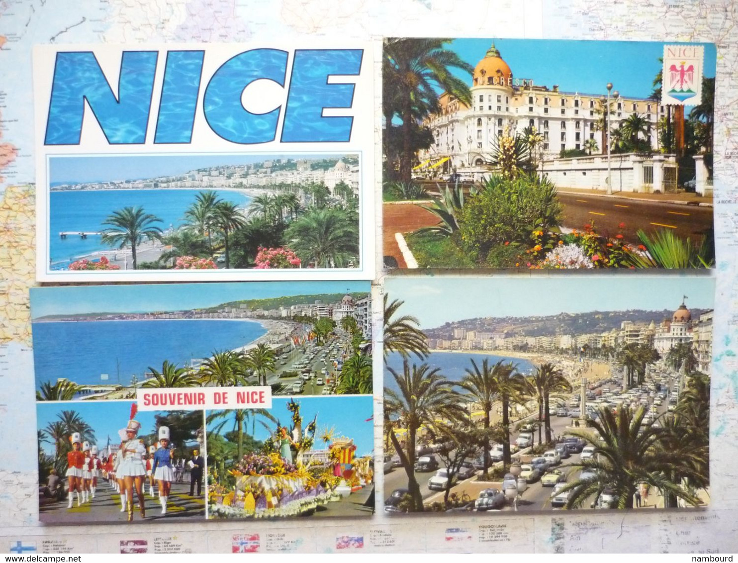 100 Cartes Modernes De Nice - Loten, Series, Verzamelingen