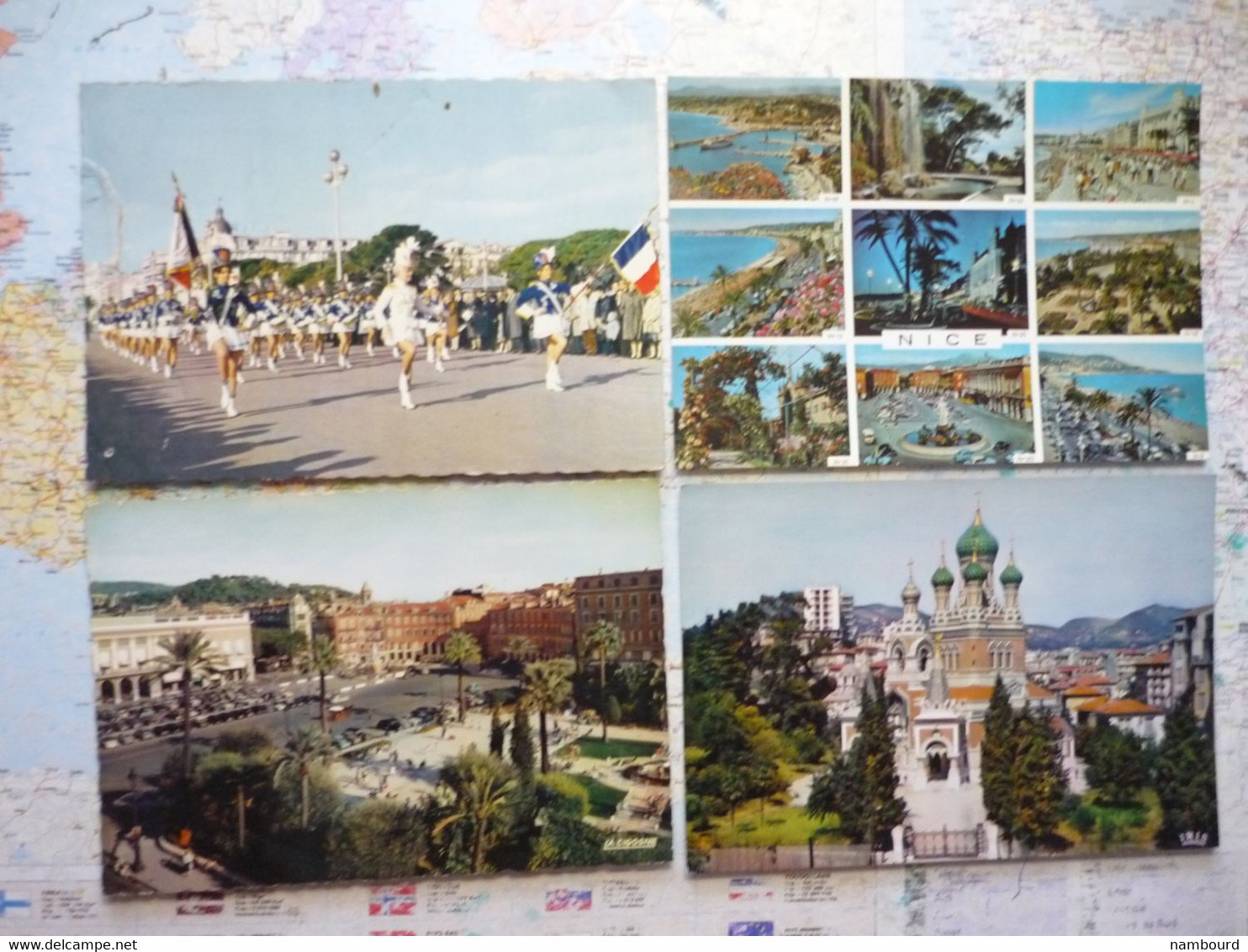 100 cartes modernes de Nice