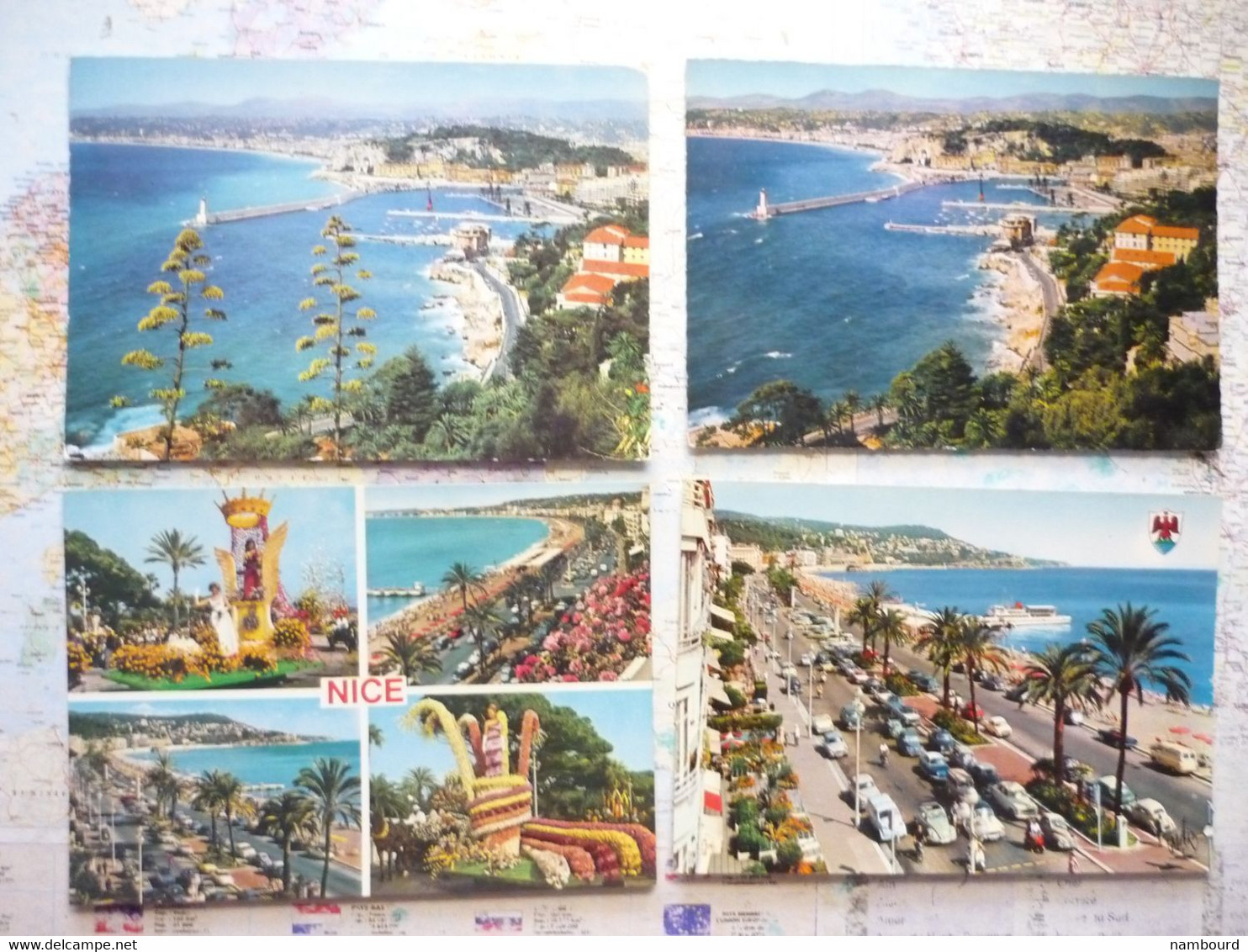 100 cartes modernes de Nice