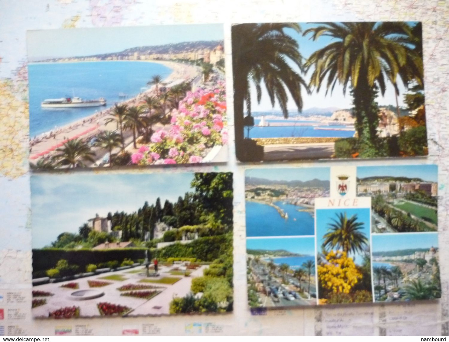 100 cartes modernes de Nice