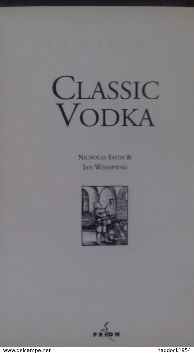 Classic Vodka NICHOLAS FAITH Prion 1997 - Sonstige & Ohne Zuordnung