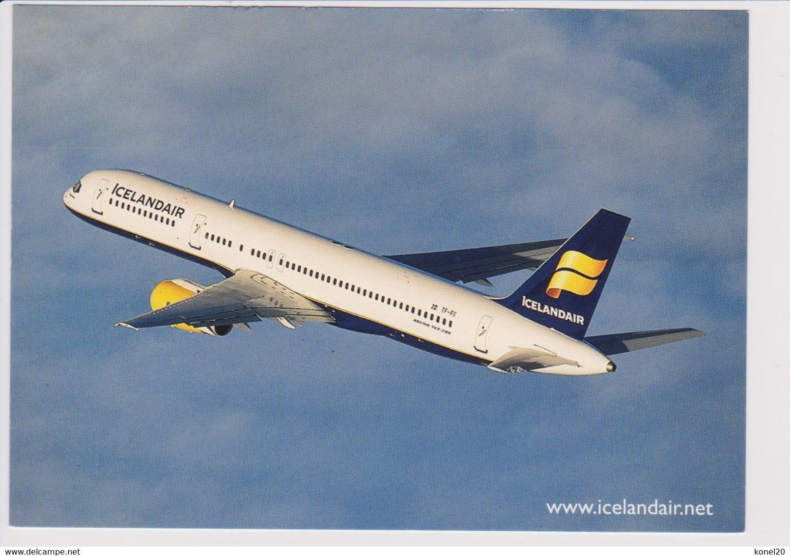 Rppc Icelandair Airlines Boeing 757 -200 Aircraft - 1919-1938: Entre Guerres