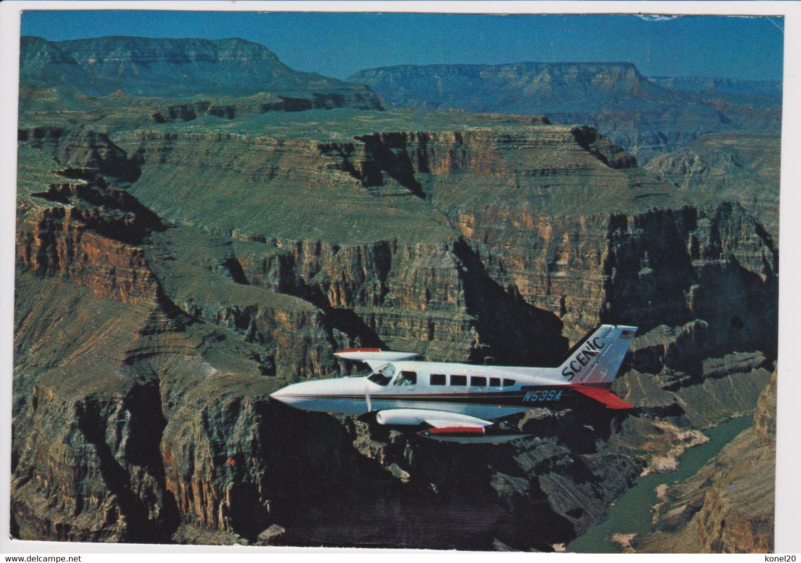 Rppc Scenic Airlines Cessna Aircraft Above Grand Canyon - 1919-1938: Entre Guerres