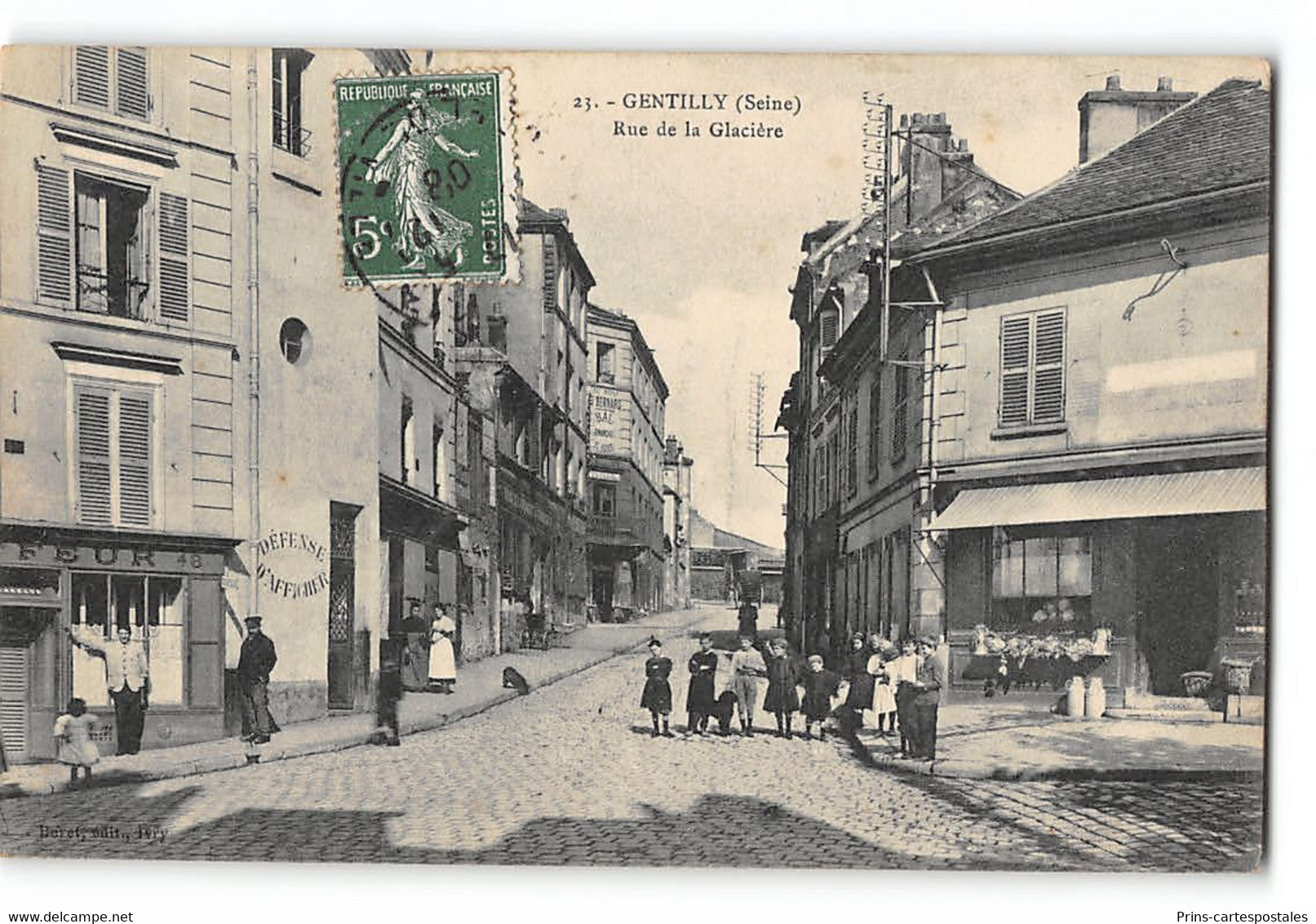 CPA 94 Gentilly (Seine) - Rue De La Glacière - Gentilly