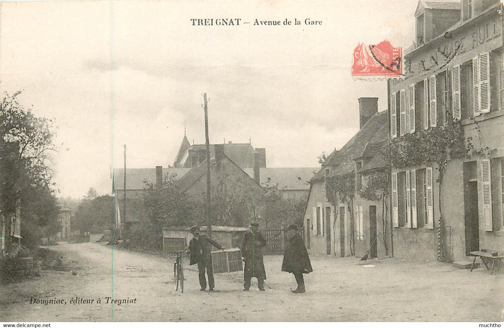 Dep - 03 - TREIGNAT Avenue De La Gare - Autres & Non Classés