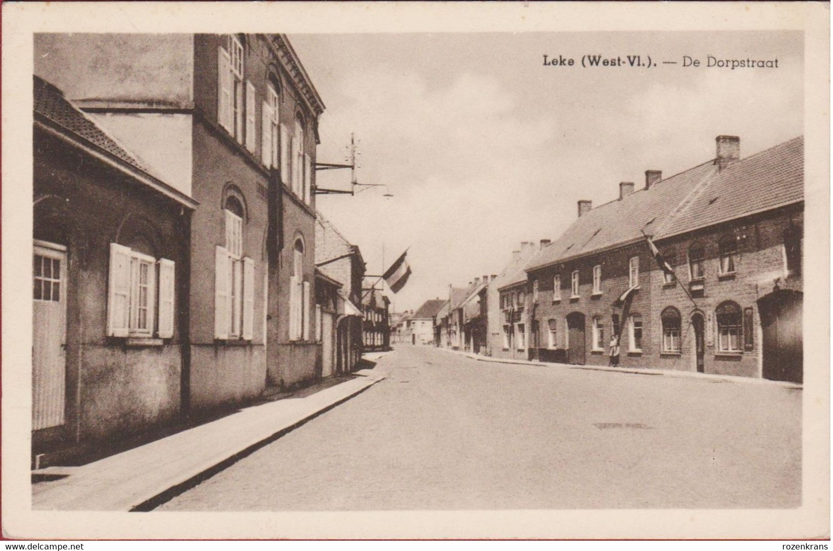 Leke Diksmuide De Dorpstraat (in Zeer Goede Staat) - Diksmuide