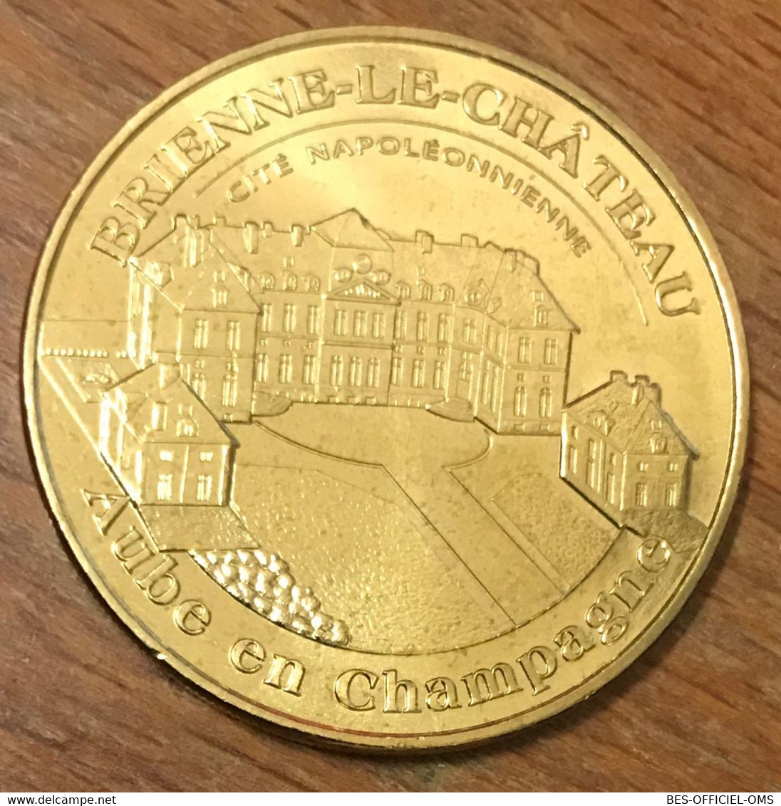 10 BRIENNE-LE-CHÂTEAU AUBE EN CHAMPAGNE MDP 2012 MÉDAILLE MONNAIE DE PARIS JETON TOURISTIQUE MEDALS TOKENS COINS - 2012