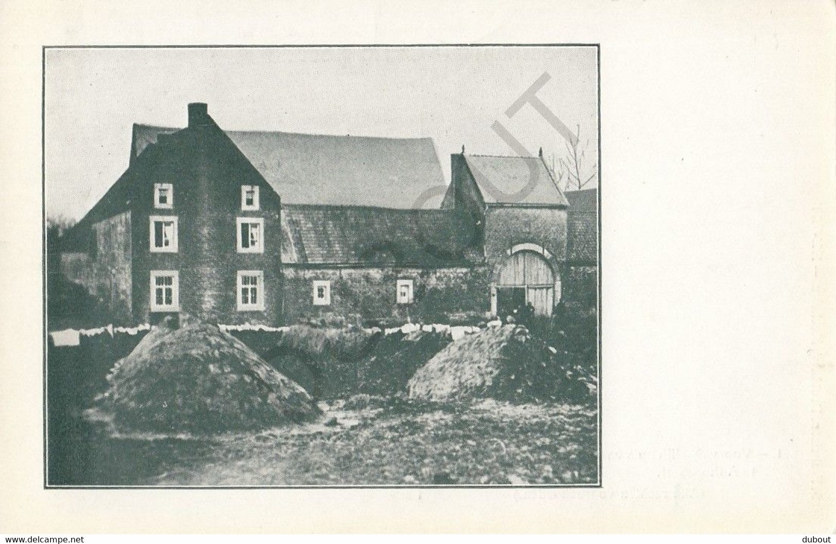 Postkaart-Carte Postale - ALT-HOESELT - Voorvaderlijk Huis Van P. Valentinus Paquay Te Althoesselt (C12) - Hoeselt
