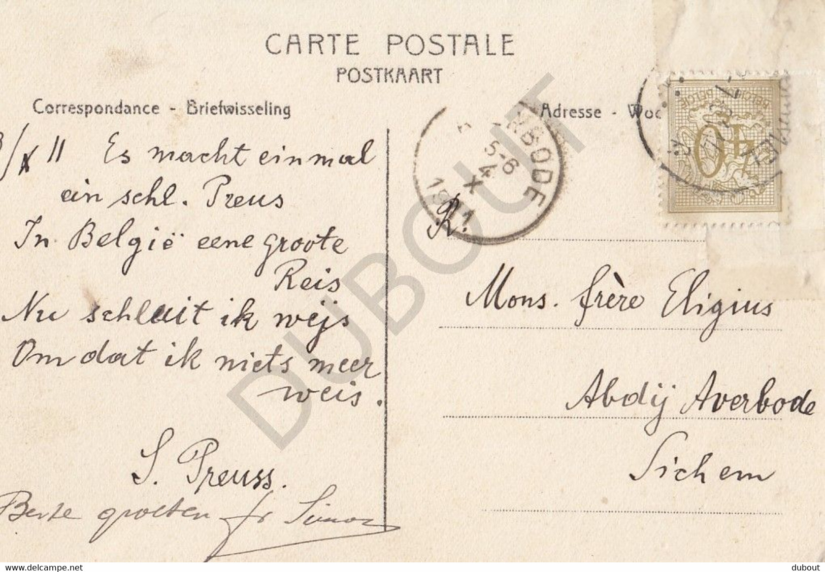 Postkaart-Carte Postale - ALT-HOESELT - Klooster Van Het Heilig Hart (B993) - Höselt