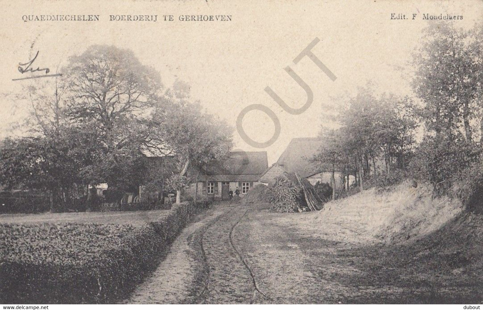 Postkaart-Carte Postale - KWAADMECHELEN - Boerderij Te Gerhoeven  (B975) - Ham