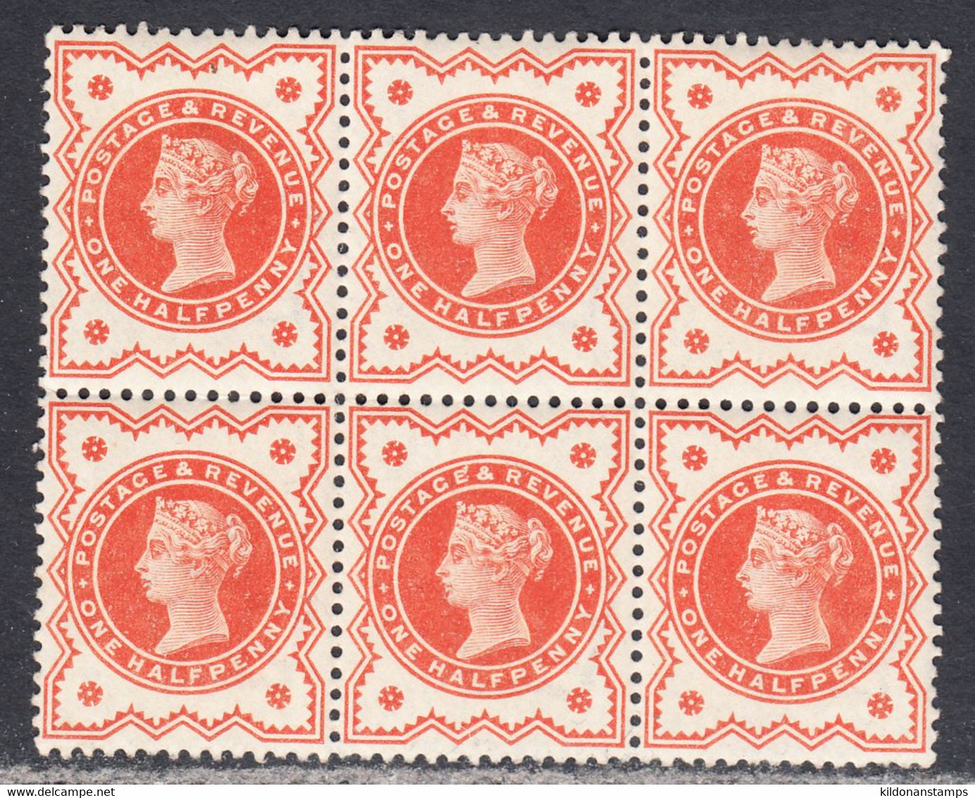 Great Britain 1887-92 Jubilee, Mint No Hinge/mounted, See Notes, Sc# ,SG 197 - Neufs