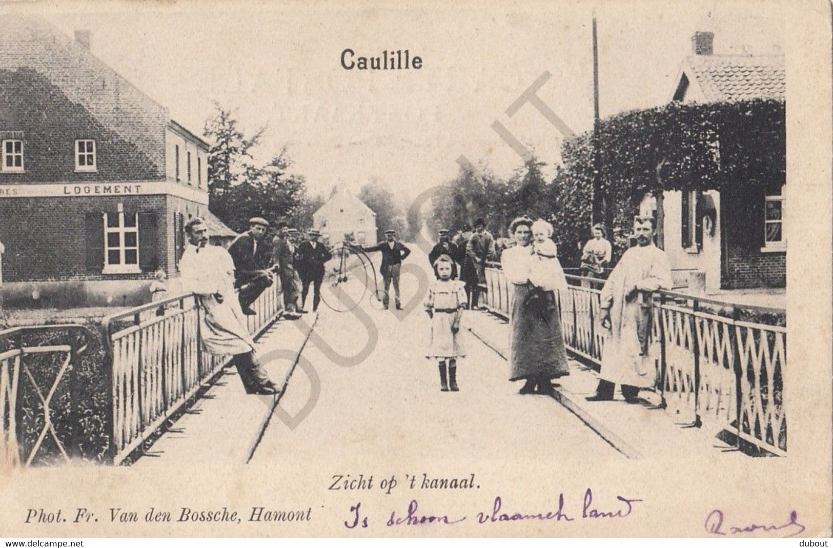 Postkaart-Carte Postale - KAULILLE - Zicht Op 't Kanaal  (B992) - Bocholt