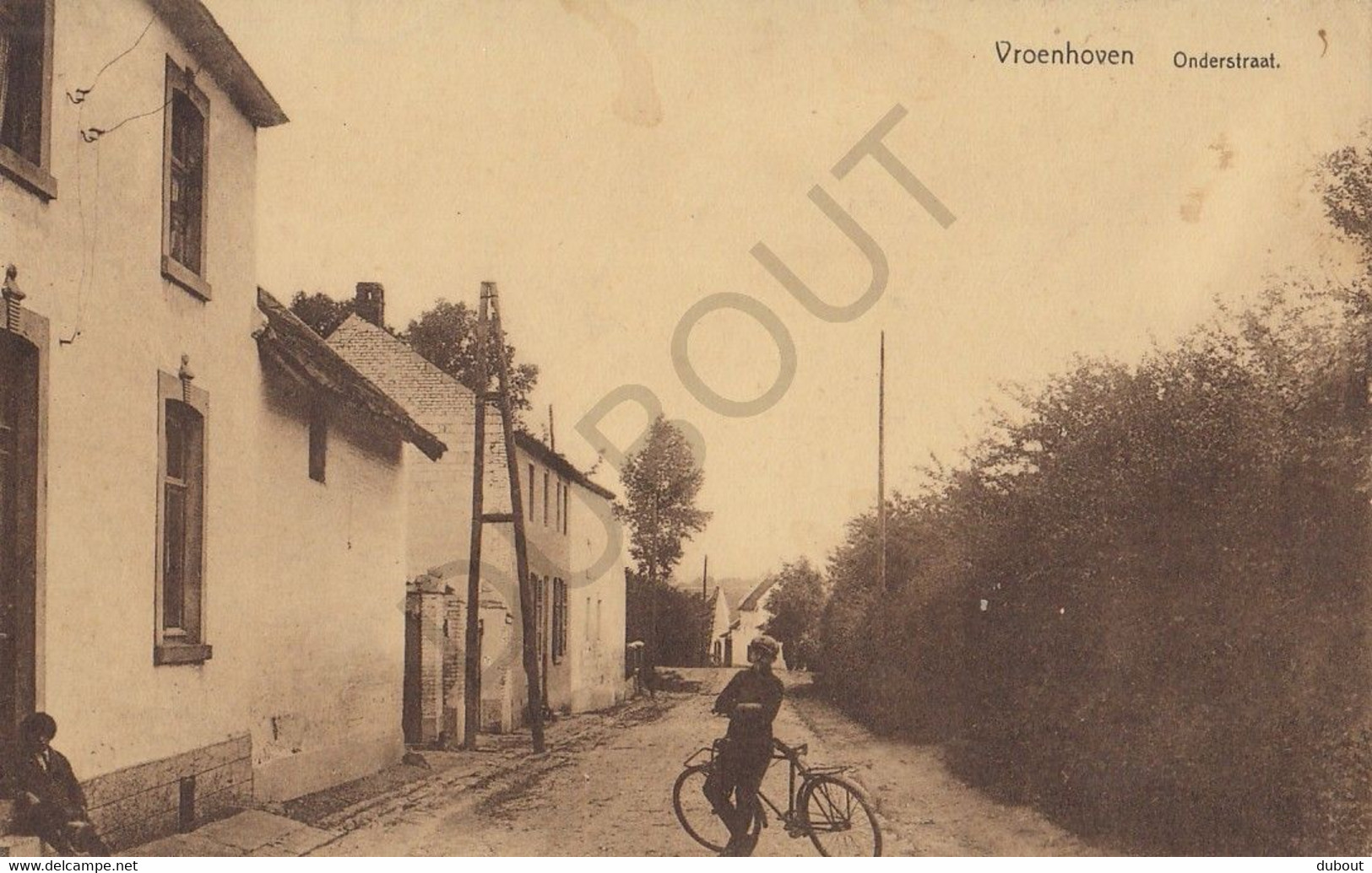 Postkaart-Carte Postale - VROENHOVEN - Onderstraat  (B998) - Riemst