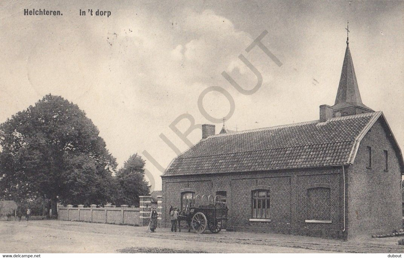 Postkaart-Carte Postale - HELCHTEREN - In T Dorp   (B996) - Houthalen-Helchteren