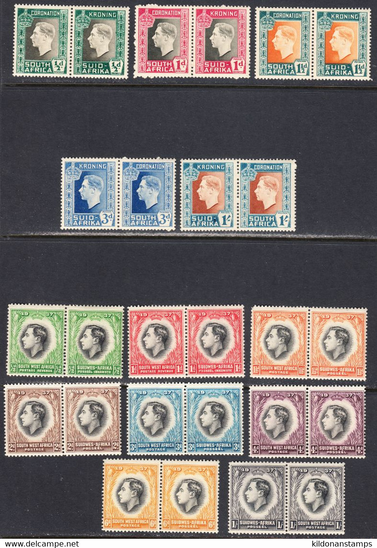 GB Coronation Omnibus 1937 Assorted, Mint Mounted, See Notes, Sc# ,SG - Sonstige & Ohne Zuordnung