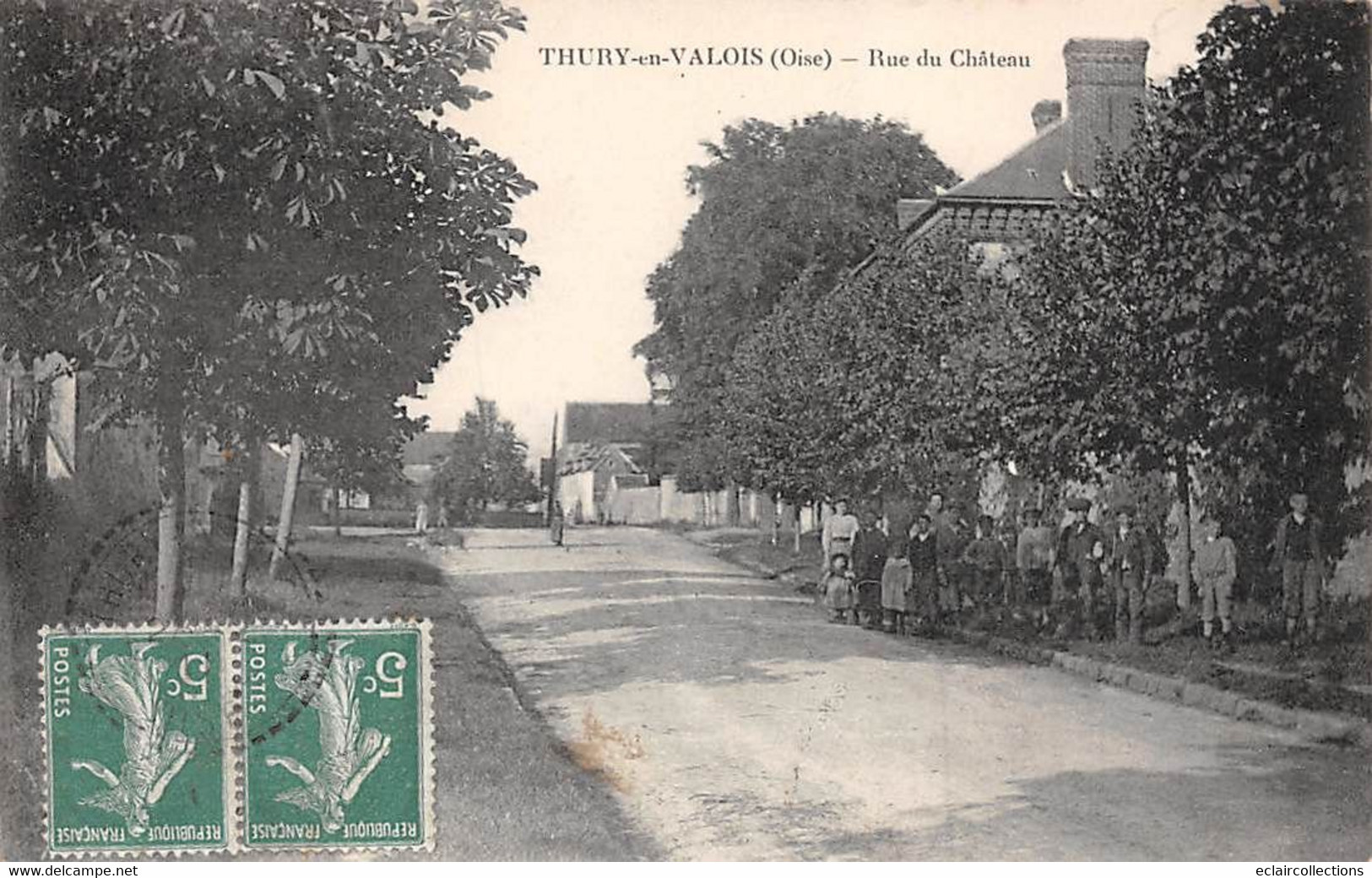 Thury En Valois        60        Rue Du Château           (voir Scan) - Andere & Zonder Classificatie