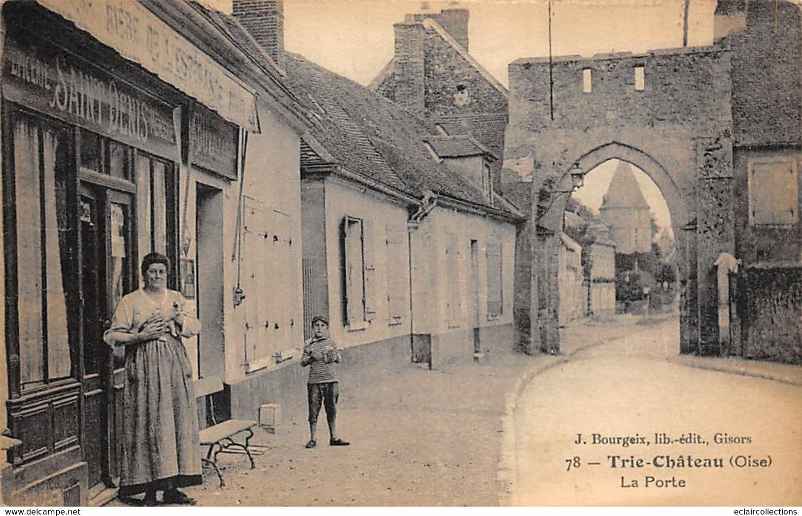 Trie-Château        60          La Porte. Epicerie Saint Denis              (voir Scan) - Other & Unclassified