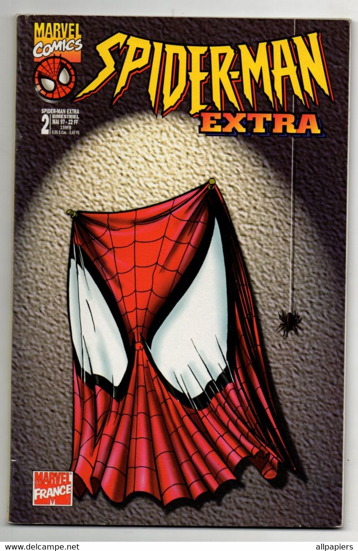 Comics Spider-Man Extra N°2 L'appel Du Passé - Sur Le Fil - La Toile De L'araignée - Terreur à La Foire - Chatte Noire - Spiderman