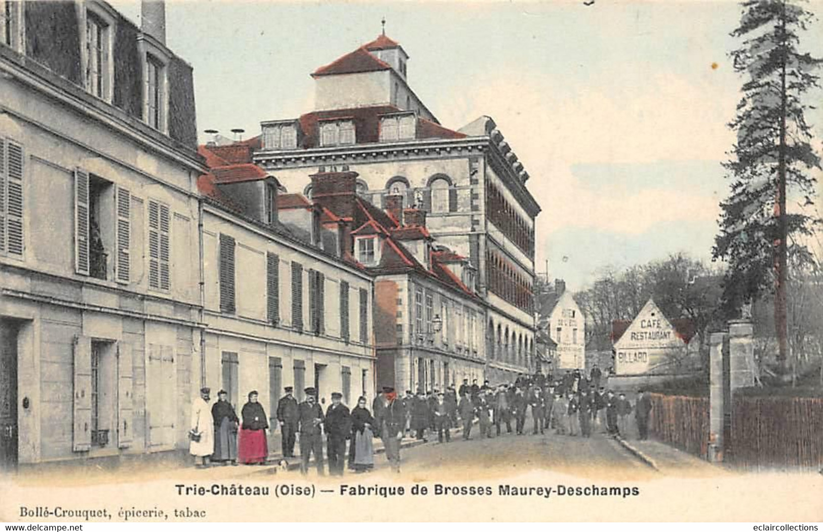 Trie-Château        60          Fabrique De Brosses Maurey-Deschamps             (voir Scan) - Autres & Non Classés