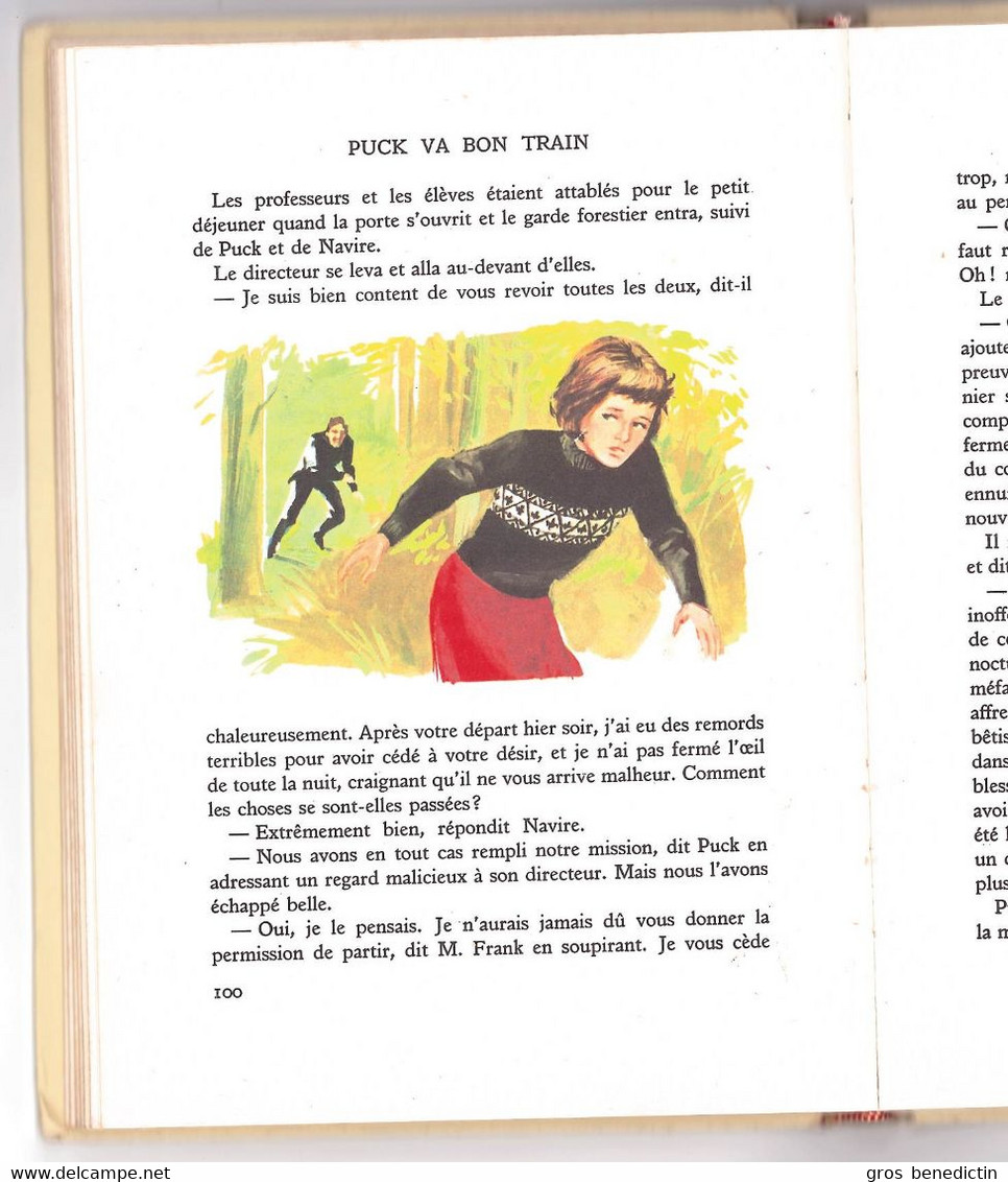 G.P. Rouge Et Or Souveraine N°179 - Lisbeth Werner - "Puck Va Bon Train" - 1962 - #Ben&Souv&Puck - Bibliotheque Rouge Et Or