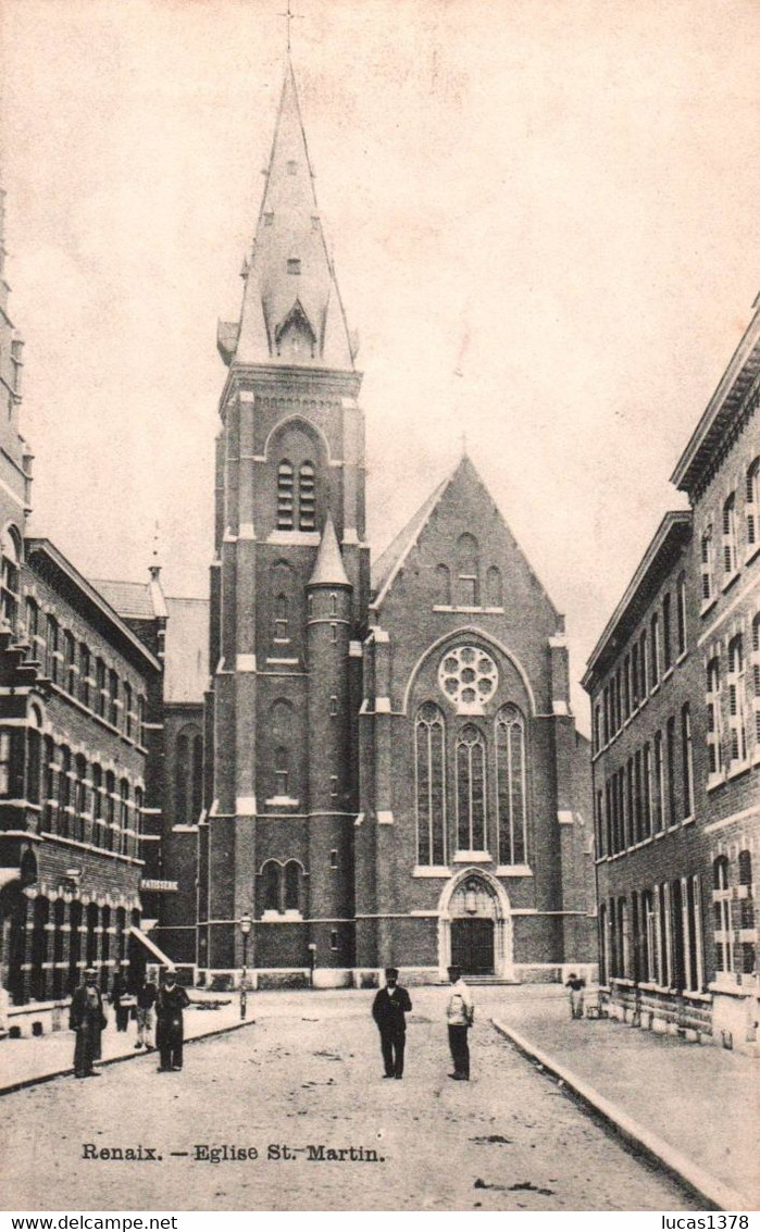 RENAIX / EGLISE ST MARTIN /  BEL AFFRANCHISSEMENT - Renaix - Ronse