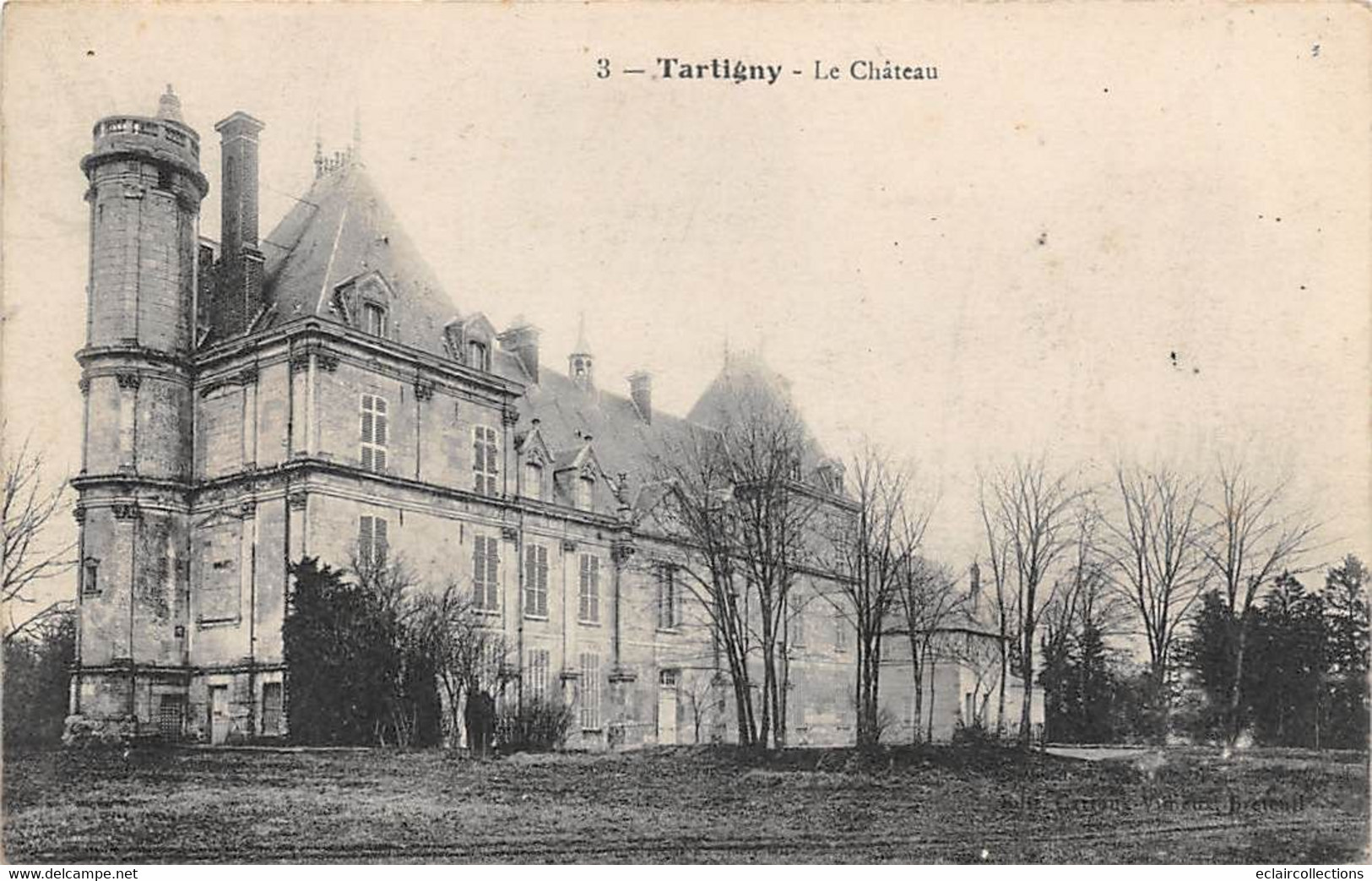 Tartigny           60         Le Château            (voir Scan) - Autres & Non Classés