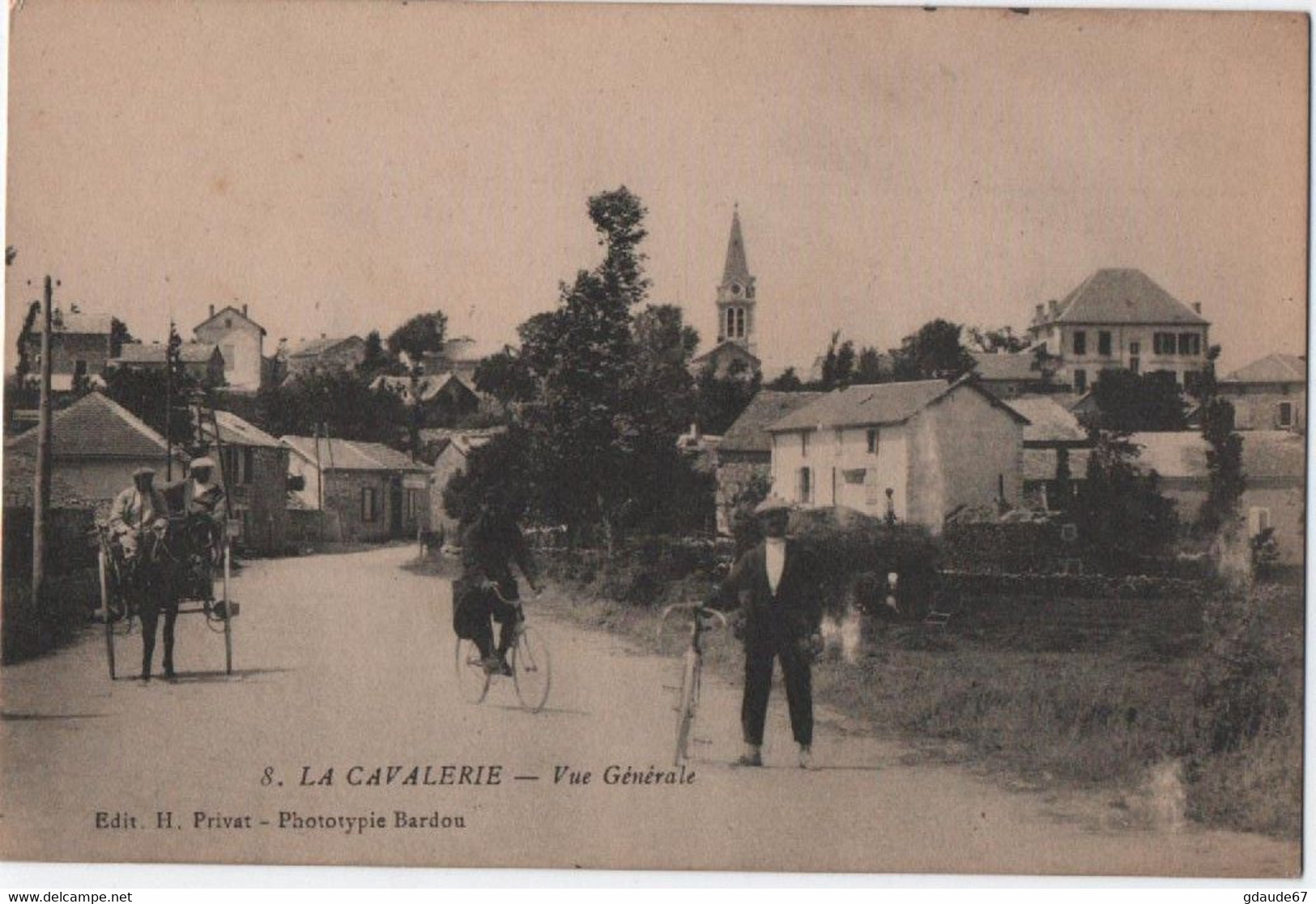 LA CAVALERIE (12) - VUE GENERALE - La Cavalerie