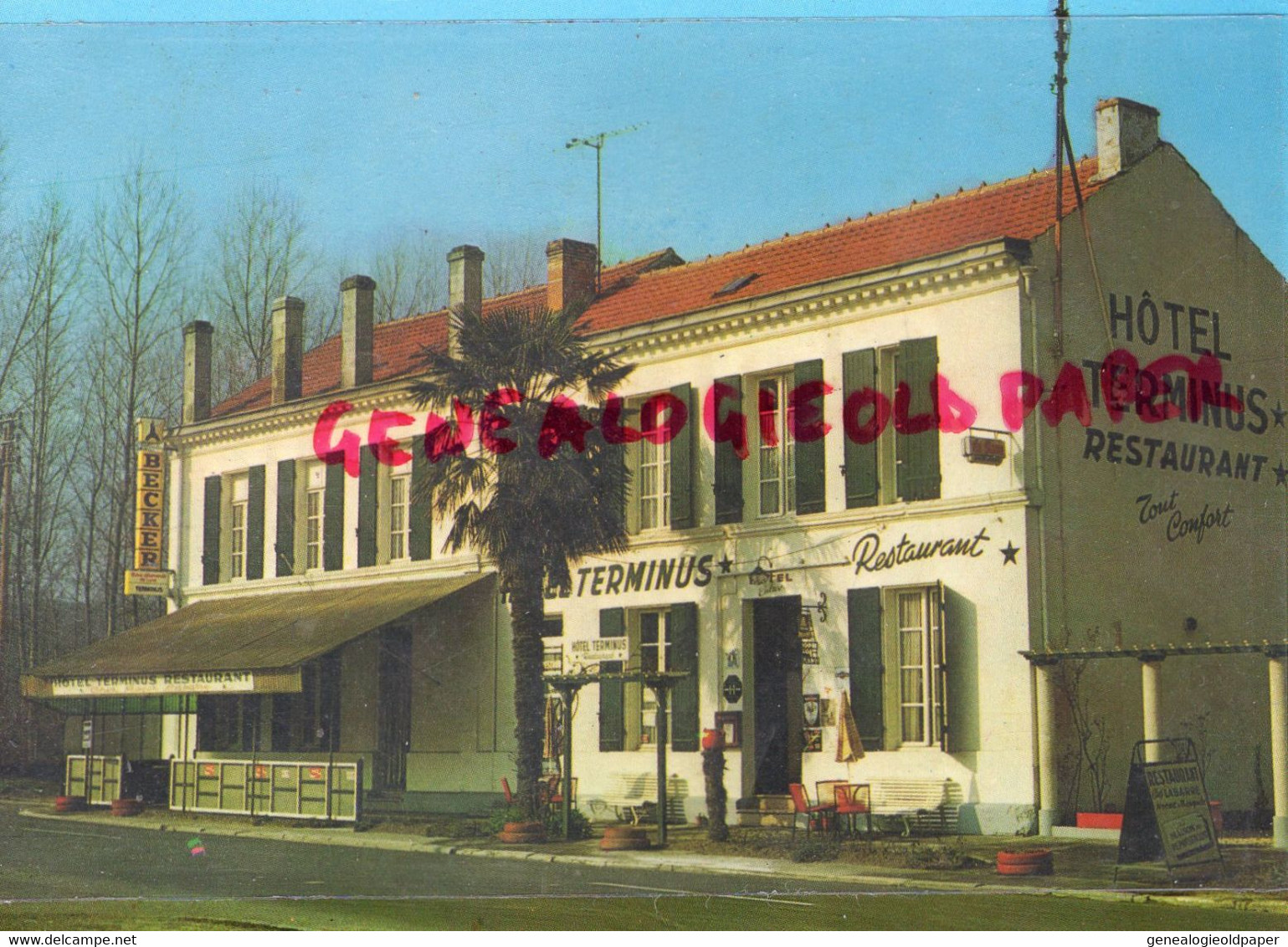 16- JARNAC - HOTEL RESTAURANT TERMINUS- ROGER LABARRE AVENUE CARNOT - CHARENTE - Jarnac