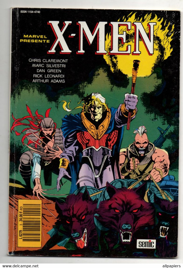 Comics X-MEN N°3 Délire De Fièvre - Je Veux Mes X-Men - éditions Semic De 1991 - XMen