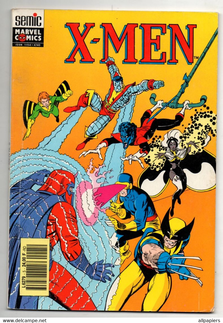 Comics X-MEN N°5 La Tour Prends Garde - Le Pouvoir De Phenix - éditions Semic De 1991 - XMen